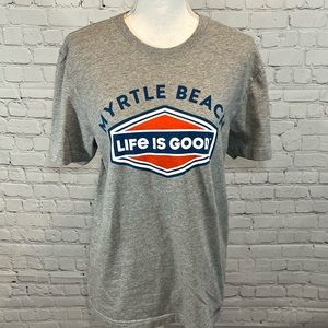 LIFE IS GOOD Men's Myrtle Beach Crusher Tee-Small